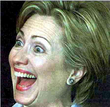 funny hillary clinton pictures. What#39;s so funny?
