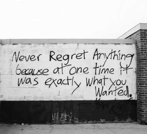 Never Regret