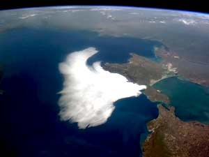 Clouds Swoop on the Crimea