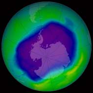 Ozone Hole September 2006