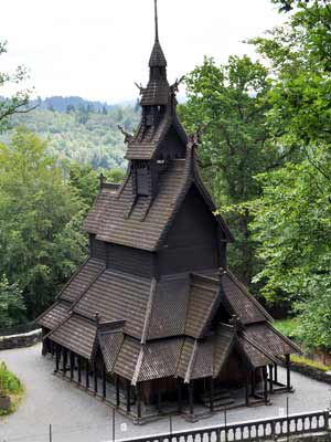 Fantoft Stave Church, Bergen