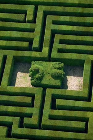 Hatfield House Labyrinth, Hertfordshire, England