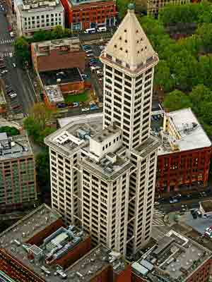 Taken from the 73rd Floor Observation Area of the Columbia Centre