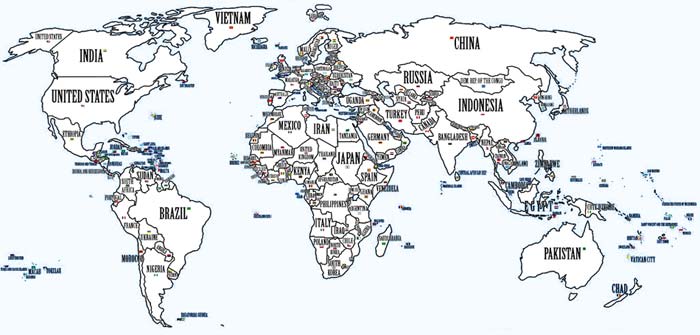 If Populations Correlated to Population Size