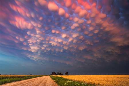 Mammatus Clouds