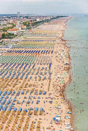 A Remarkably Wide Beach