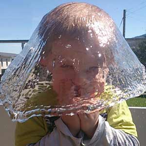 Perfectly Timed Water Balloon