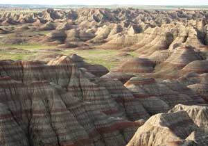 Badlands of South Dakota