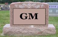 GM Dies at Last?