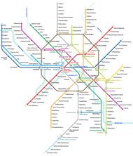 Moscow Metro Map