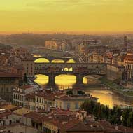 Ponte Vecchio at Sunset