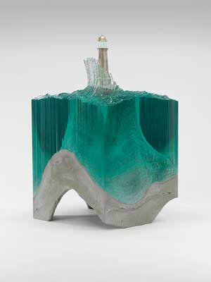 Layered Glass Sculpture