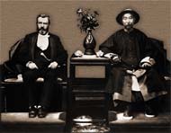 General Ulysses Grant and Viceroy Li Hung Chang