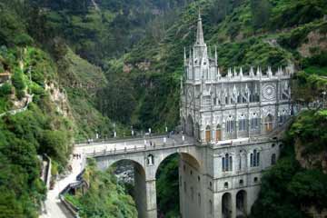 Las Lajas Cathedral, Ipiales, Columbia