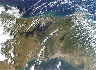 Fair-Weather Cumulus clouds