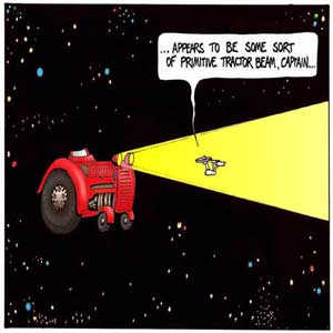 Primitive Tractor Beam