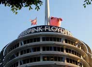 Capital Records Building: LA Pink Pigs and Grey Floyds