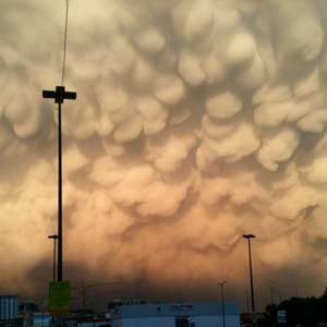 Mammatus Cloud Wall