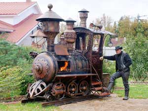 Steampunk BBQ Grill