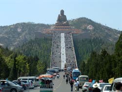 The Nanshan Buddha, Longkou, Shandong