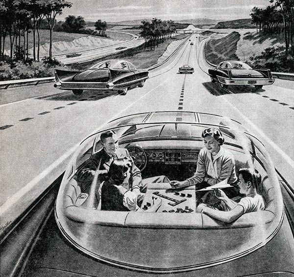 Futuristic Road Trip