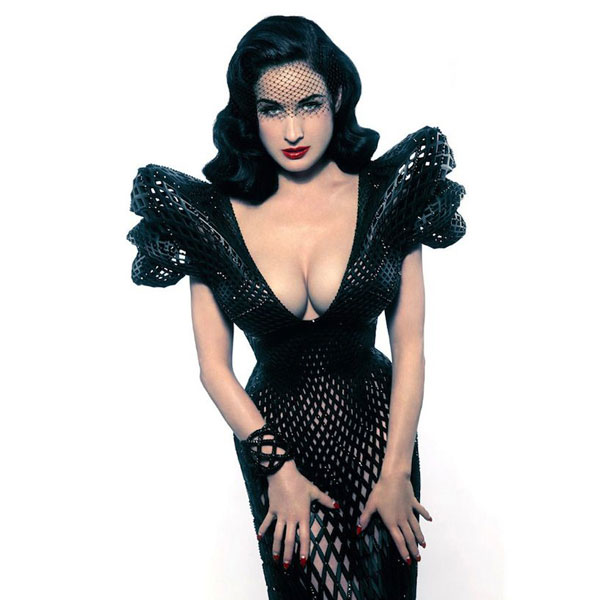 Dita von Teese’s 3D-Printed Dress