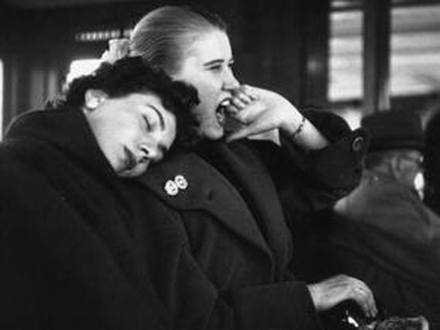 Tired Passengers