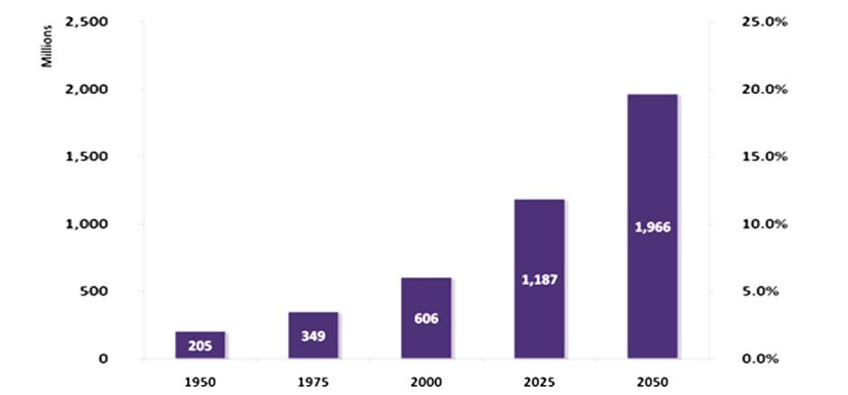 Ageing Population Projection