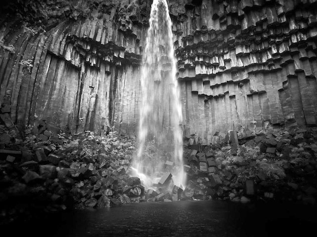 Black Falls, Iceland