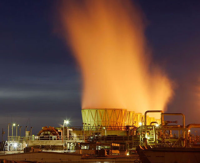 Energy Plant on the San Andreas Fault