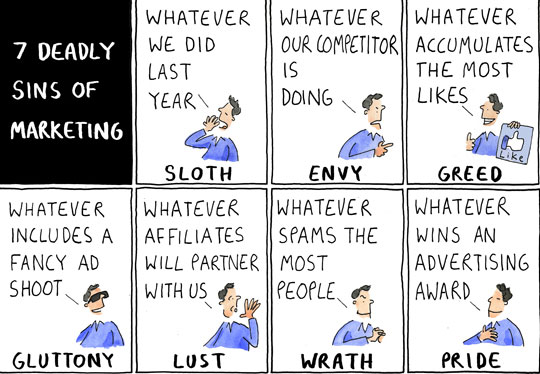 7 Deadly Sins of Marketing