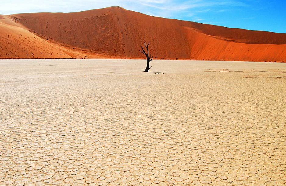 The Dry Swakop Riverbed