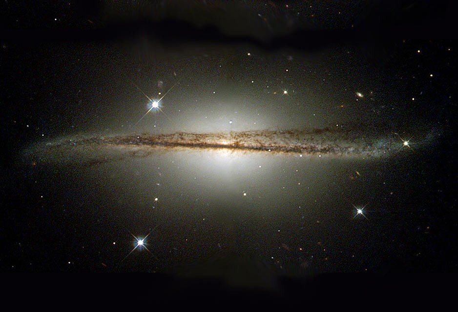 Warped Spiral Galaxy