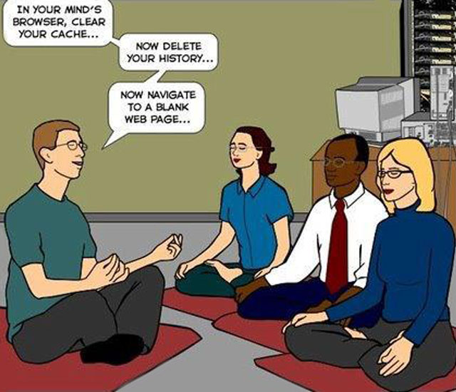 Geek Meditation Session