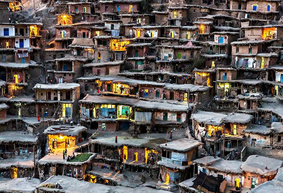 Dusk in an Iranian Village