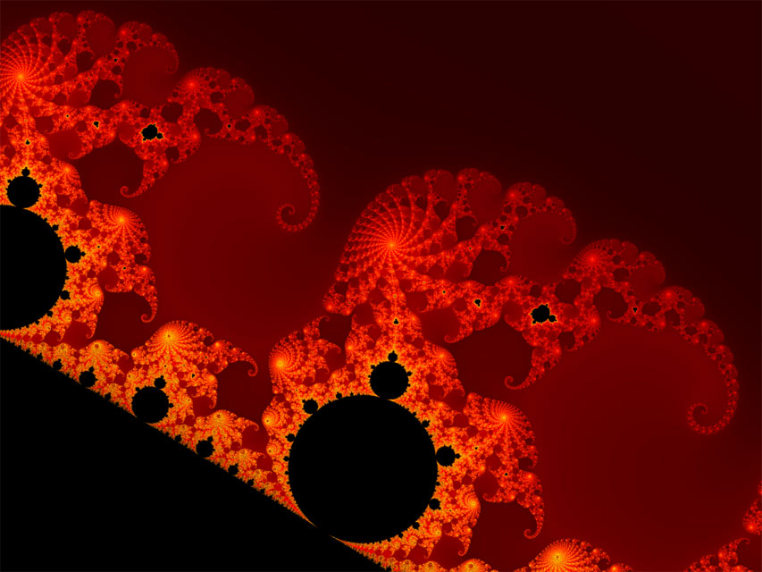 Part of the Mandelbrot Set Fractal