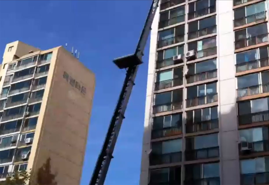 Korean Elevator Moving Truck