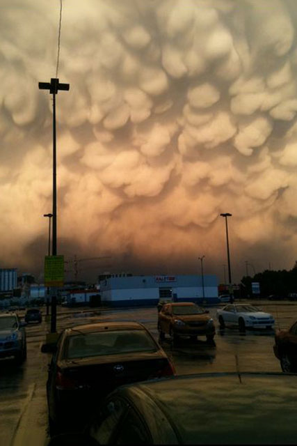 Mammatus Cloud Wall