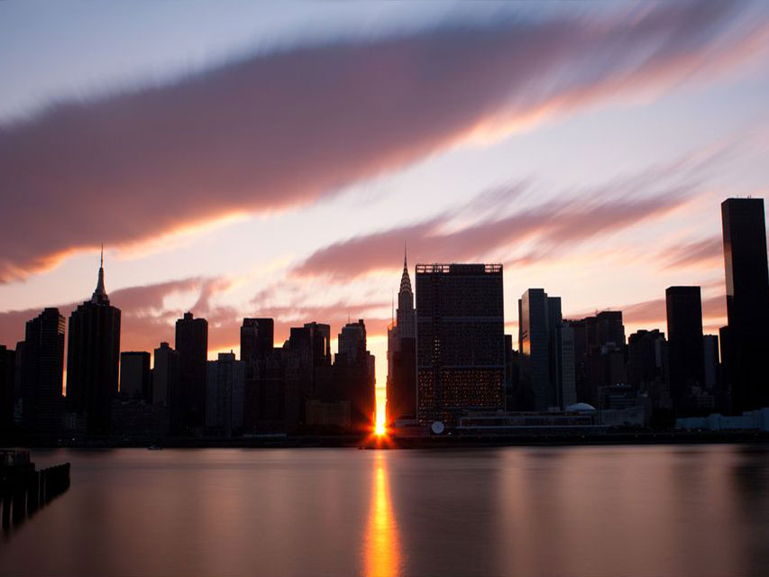 ManhattanHenge Wide View