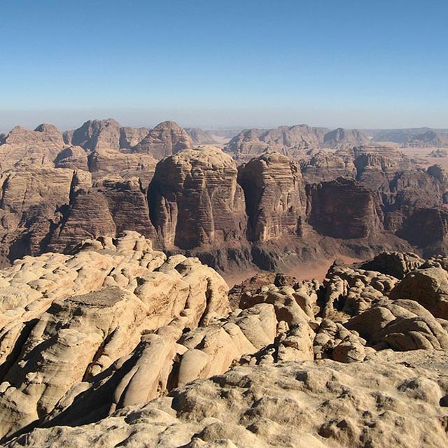 From Atop Rum Mountain