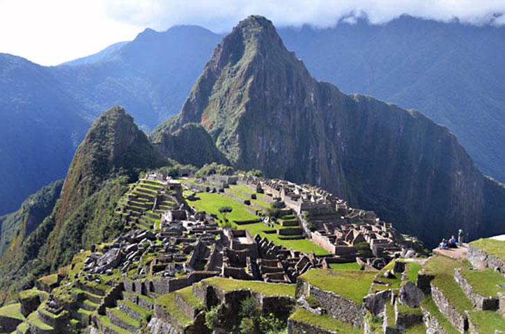 Classic View with Wayna Picchu in Background