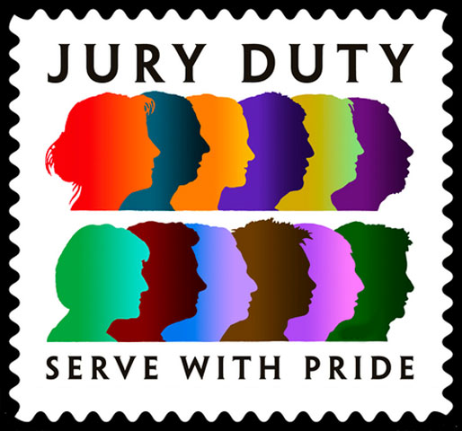 Jury Duty Stamp