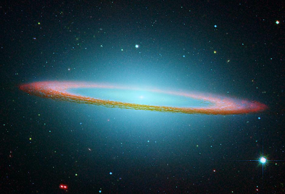 The Sombrero Galaxy in Infrared