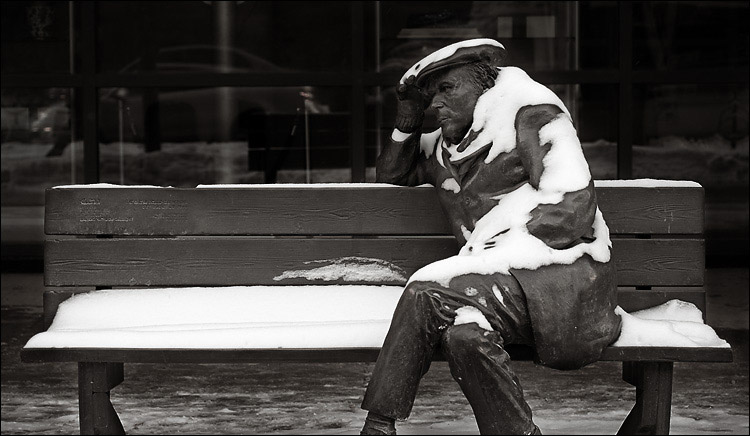 "Glenn Gould, Waiting for a Bus"