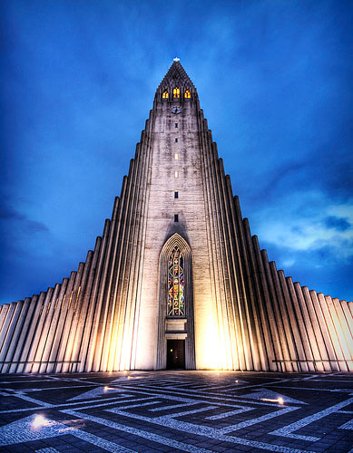 HallgrÃmskirkja, Reykjavik, Iceland