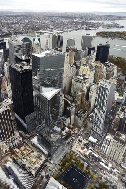 View from One World Trade Center