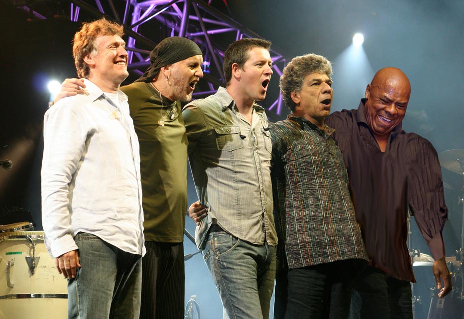 Steve Winwood, Jose Neto, Paul Booth, Richard Bailey, Café da Silva 