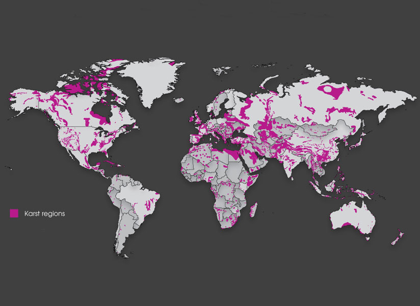 Karst Regions of the World