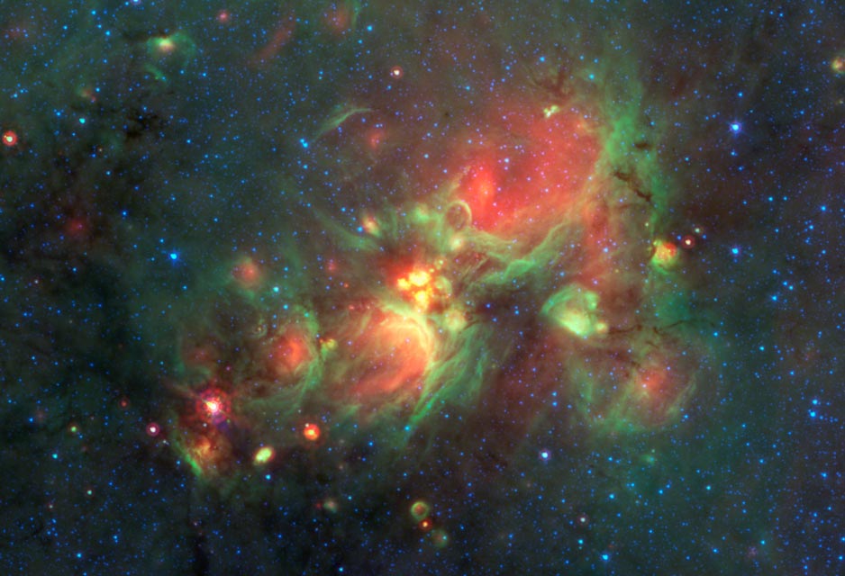 Cosmic Cloud's Yellow Balls